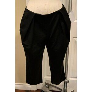 Katharine Kidd Black Capri Pants, Size 2 (US), NWT! $215